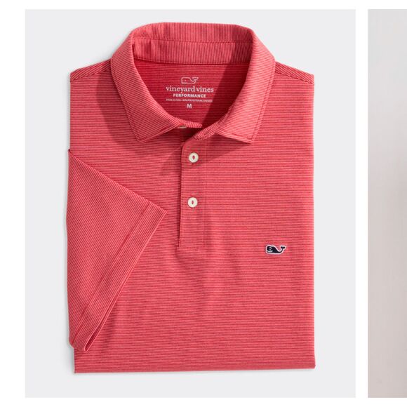 Vineyard Vines Other - Red Vineyard Vines Men's Polo Size M MSRP $98